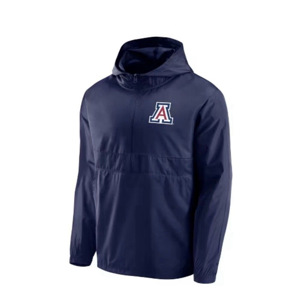 NCAA Arizona Wildcats Men's Blue Windbreaker Jacket - M